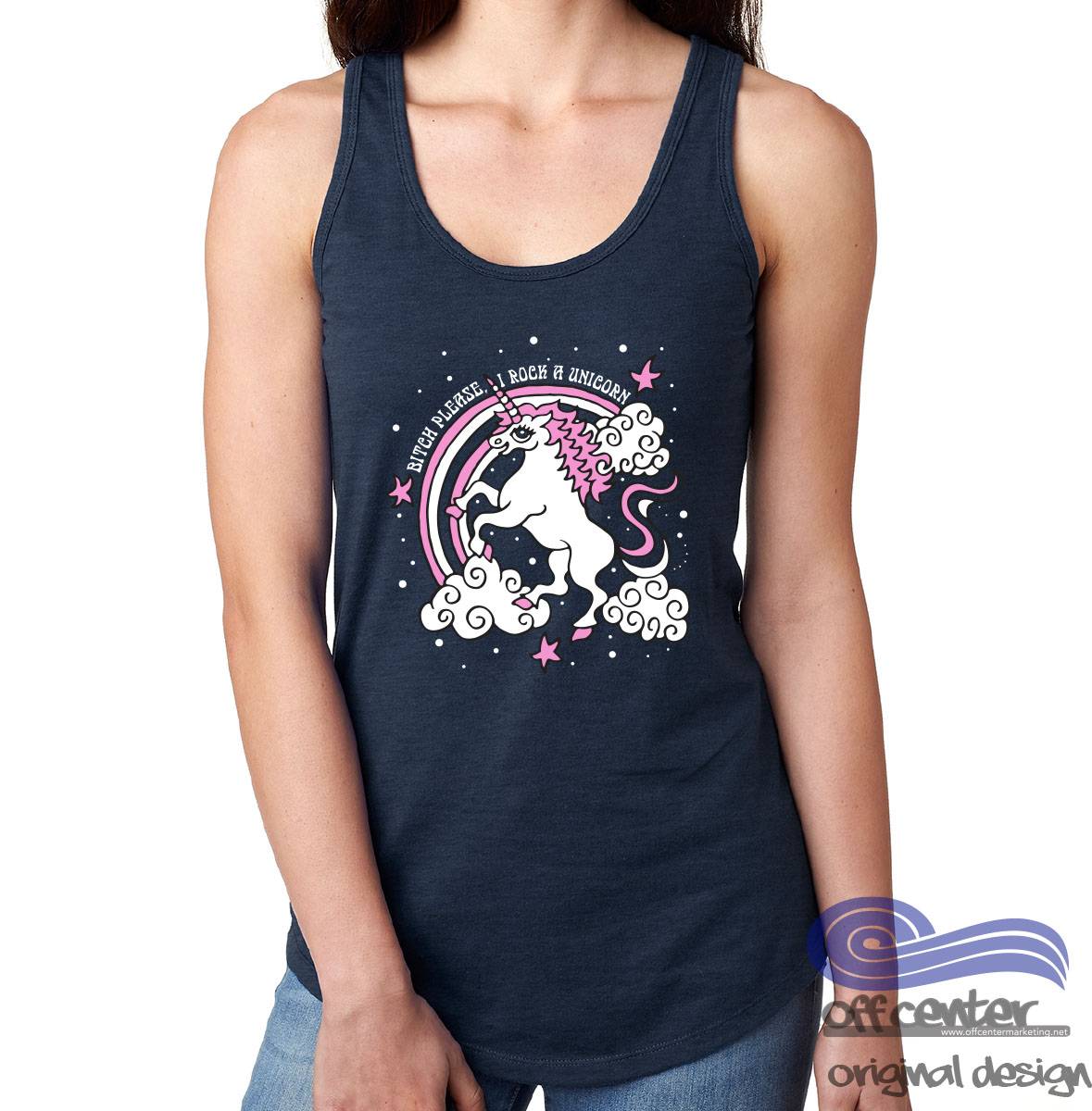offcenterinc's tweet photo. Let the world know you give zero f*cks - you Rock A Unicorn. 25 % off tanks with code: OCTANKS25  here https://t.co/xImr2mulFy #rockaunicorn #bitchplease #unicorn #unicornlove #rainbows #magical #zerofucksgiven #tanktop #tshirt #unique #sale https://t.co/4rklYIrXVz