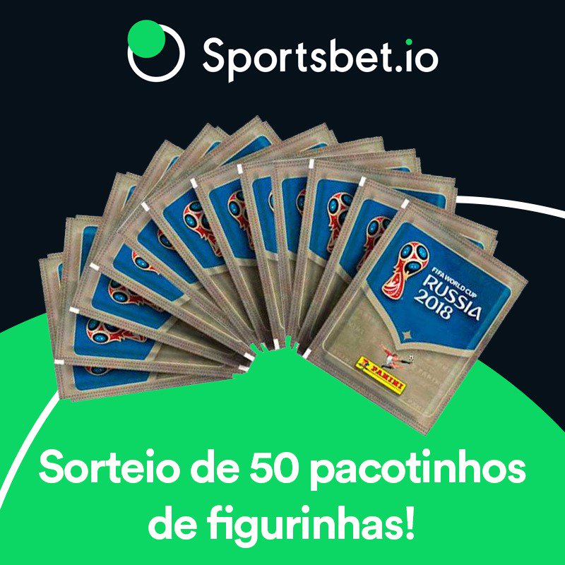 SORTEIO DE 50 PACOTES DE FIGURINHAS!

Pra concorrer, basta:
- Seguir <a href="/Fail_Futebol/">Fail Futebol</a> 
- Seguir @Sportsbet_io_Br 
- Dar RT nesse tweet

Ocorrerá uma live dia 26/05 para o anúncio do vencedor!