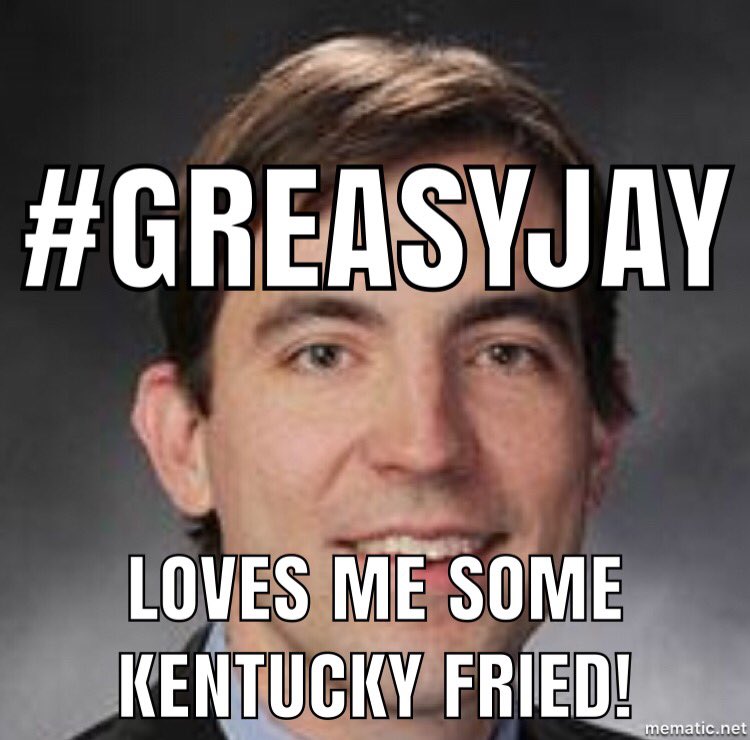 ResignNowKim's tweet photo. @ws_missouri @EricGreitens Hey Barnes: what are you afraid of? #GREASYJAY Iis hiding something. That’s the only reason you’d box cross-examination . There’s a reason the founders included a 6th Amendment- it’s to avoid farcical #kafkaesque tribunals like this. #moleg #MOGOV https://t.co/0Fx6a0HgsC