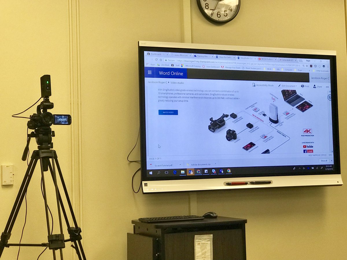 GolfLikeAMann's tweet image. Fun with Padcaster and SlingVideo today 🤓
@padcaster 🎥📹🖥 #MCSDtech #edtech