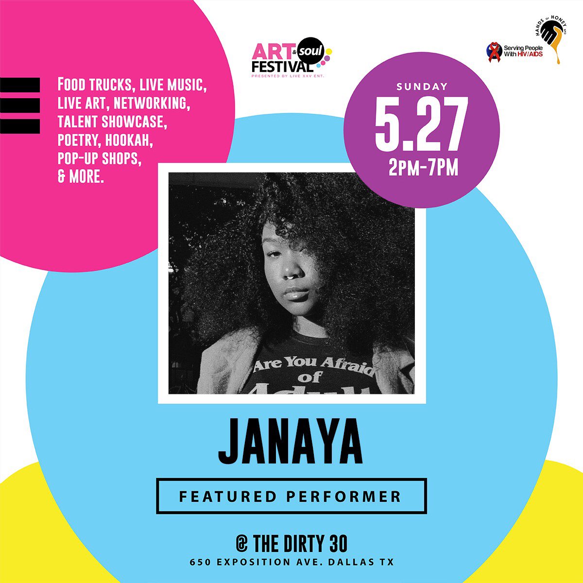chknfrydst8k's tweet photo. I’m an official performer at the #dallas #artandsoulfestival on May 27th ✨✨ hope to see ya there! @livexxvent #liveASF https://t.co/mM3zZ6sLvo