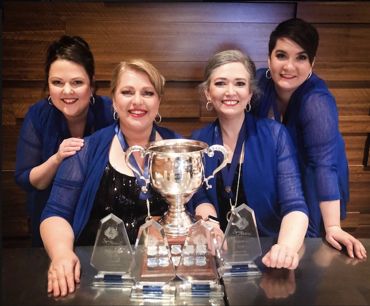 Exciting times for Region 34 with brand new Quartet Champions, Debacle, taking out the big one!