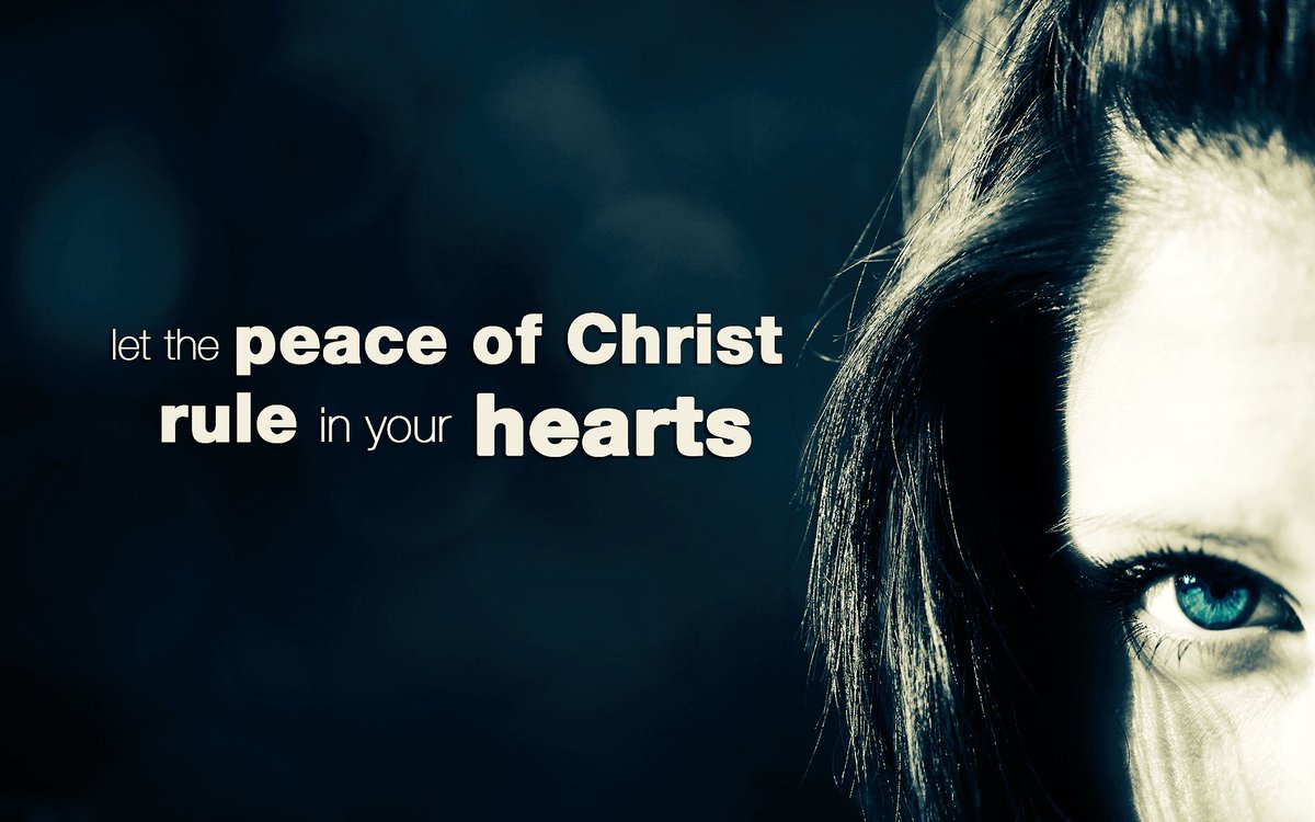 BevillExpress's tweet image. Let the PEACE of Christ RULE in your HEARTS, since as members of 👉🏾one body👈🏽
✔️you were called to peace.
And be thankful.

💝Col 3:15💝