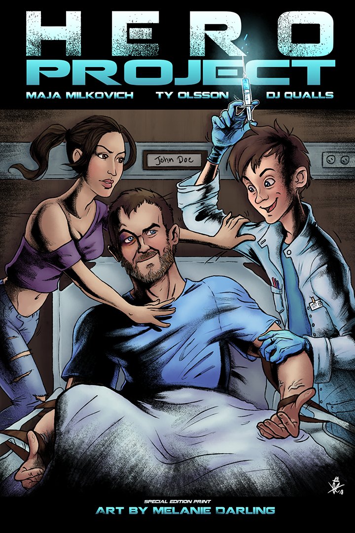 _TheHeroProject's tweet image. Night nurse Stan Wolinoski&apos;s plan was simple: inject a comatose John Doe with some experimental drugs to wake him up. . .and maybe, just maybe. . .turn him into a superhero.
But what happens when John wakes up, can&apos;t remember a thing, and doesn&apos;t want to be anyone&apos;s Hero Project?