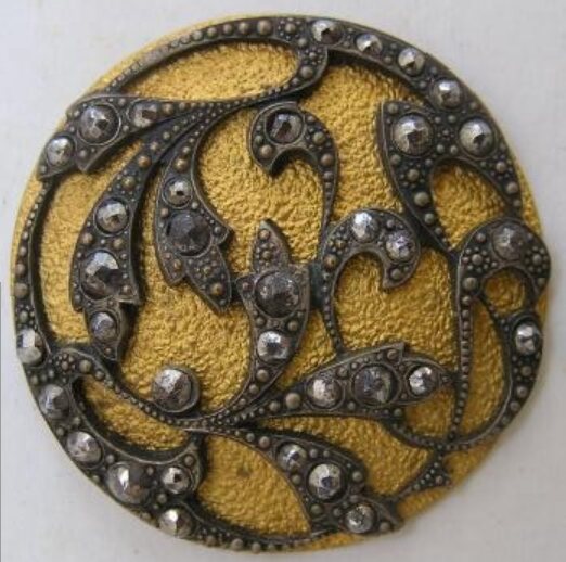 brooding_squid's tweet image. 19th Century Brass with Cut Steels.... #broodingsquid #touslesboutons