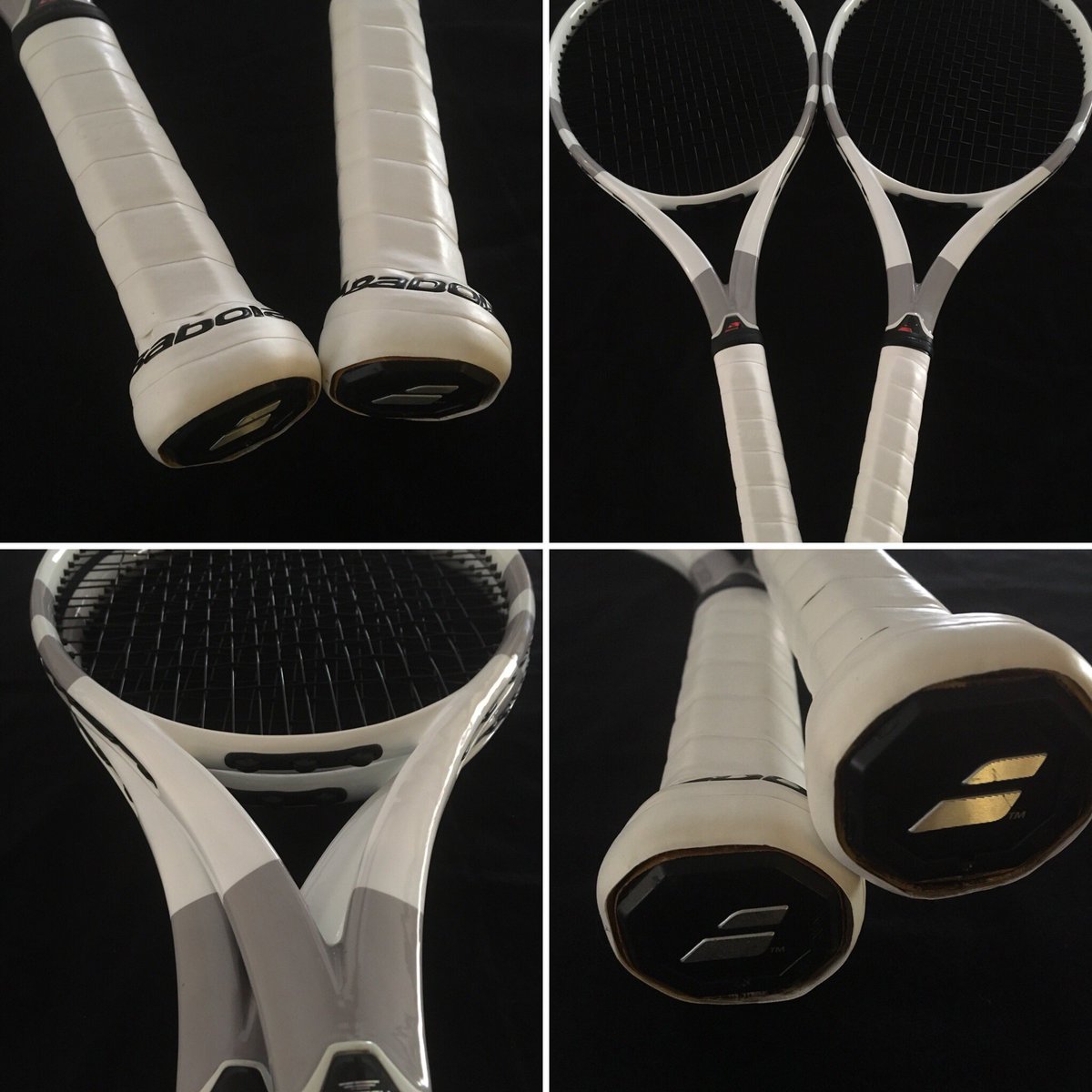 Corteses's tweet photo. #tennis #hockey #confused #customtennisraquets #custompaint #customhandles https://t.co/X6jIHzMuiG