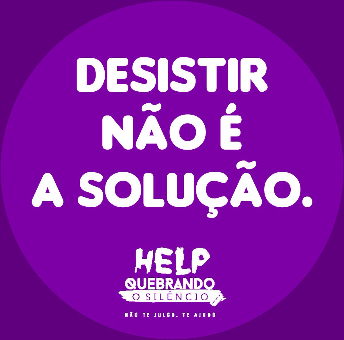 polyannaribe's tweet photo. #SaibaDizerNãoAoSuicídio
#Help
#FJUMA https://t.co/FWEUlx7hOv