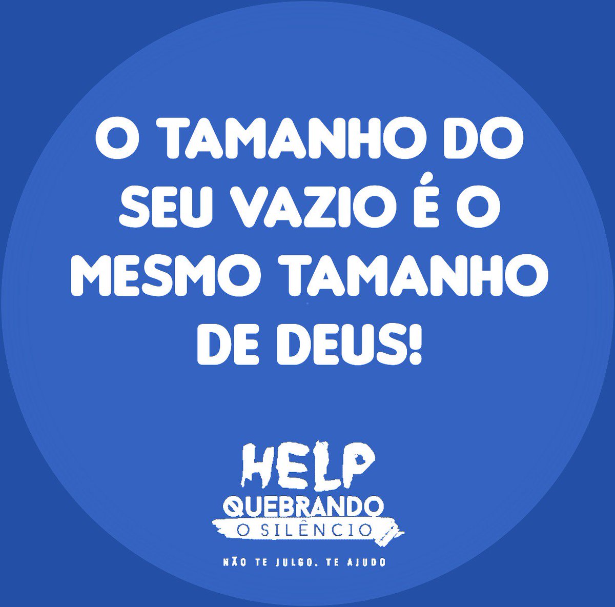 help_fju's tweet photo. Você não precisa continuar sentindo esse vazio, essa solidão! #SaibaDizerNãoAoSuicídio 
#Help https://t.co/D7N2KjctaS