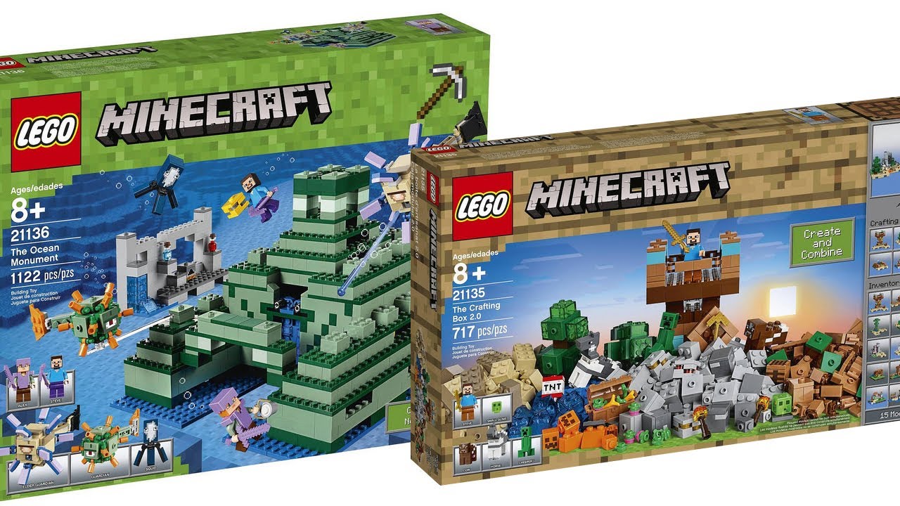 lego minecraft the crafting box 2.0 21135