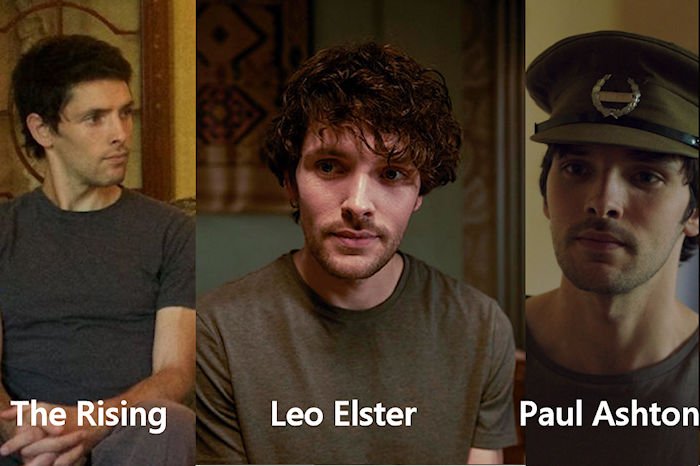 zaxMAGIC's tweet photo. #TheRising ... #WaitingForYou ... always waiting for #ColinMorgan and #HumansS3 ... maybe not the same teeshirt, maybe same brand ... neckline wider for #PaulAshton ... when one item of clothing reminds me of another https://t.co/uK742CWr33