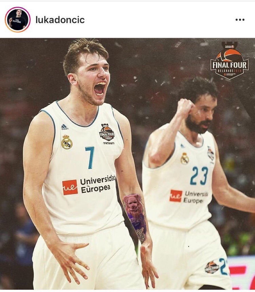 Exploring The Meaning Behind Luka Doncics Tattoo And What It Tells Us  About Him  BashaBearsBasketballcom