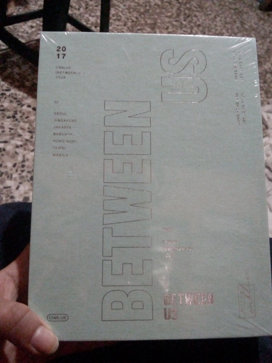 kath_jyholic's tweet photo. My baby is here. It's finally here πππππ
#CNBLUE #BetweenUs #BetweenUsDVD @cnbluegt @JYHeffect @MR_KANGGUN @MentalShin https://t.co/4ZsG4paeTw