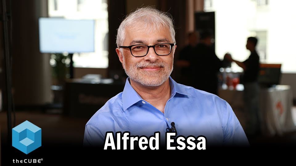 theCUBE's tweet photo. Alfred Essa from McGraw-Hill Education
on #theCUBE from Corinium Chief Ananlytics Officer Spring 2018 SF
@malpaso @MHEducation @mhhighered @CoriniumGlobal #CAOSpring 
https://t.co/h8RsoUdM9z https://t.co/xrgEaVxPCr