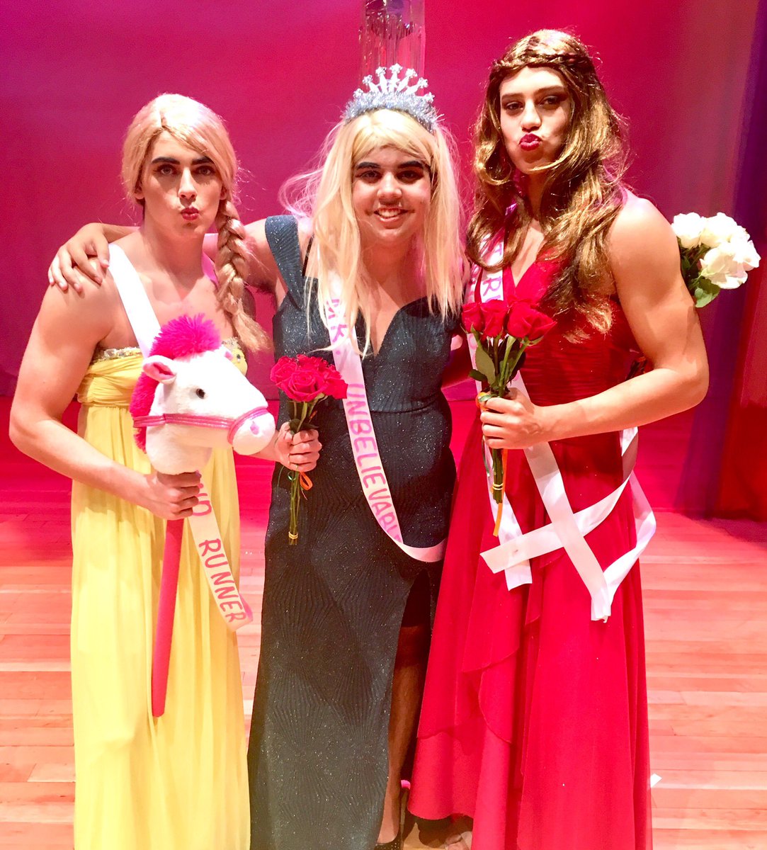 Congratulations to Mr. Unbelievable 2018, Slayla Ali, and her court, Aleczandra and Ally Bama. What an amazing show!!! #ClassOf2018