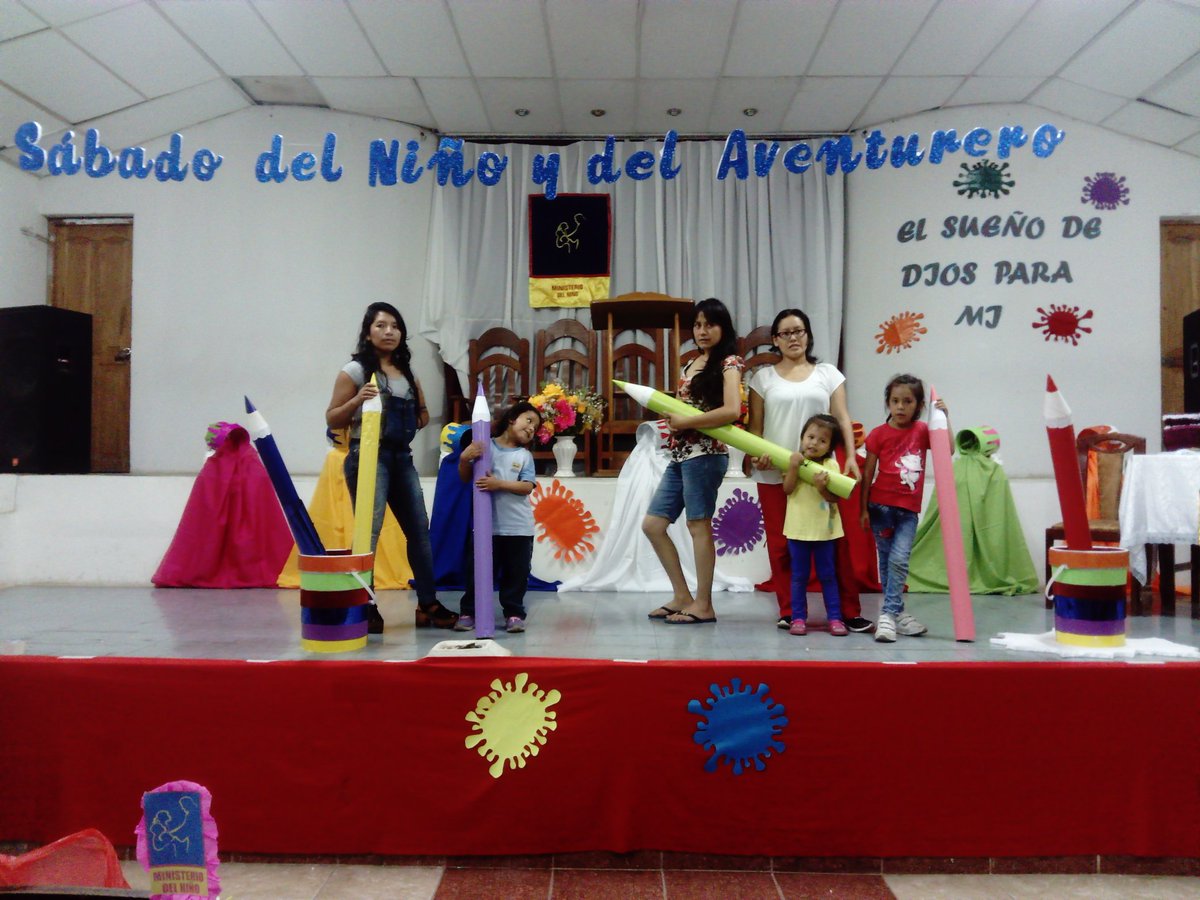 glendafmc's tweet photo. En la Convención "A" ya estamos listos para el sábado del niño y dia del aventurero @ElizabethLlemp2 @liatem @SuniWhitman @YudyVilladeRome @AdventistasMSOP #DiadelAventurero #DiaDelNiño https://t.co/6P1btWKPAN