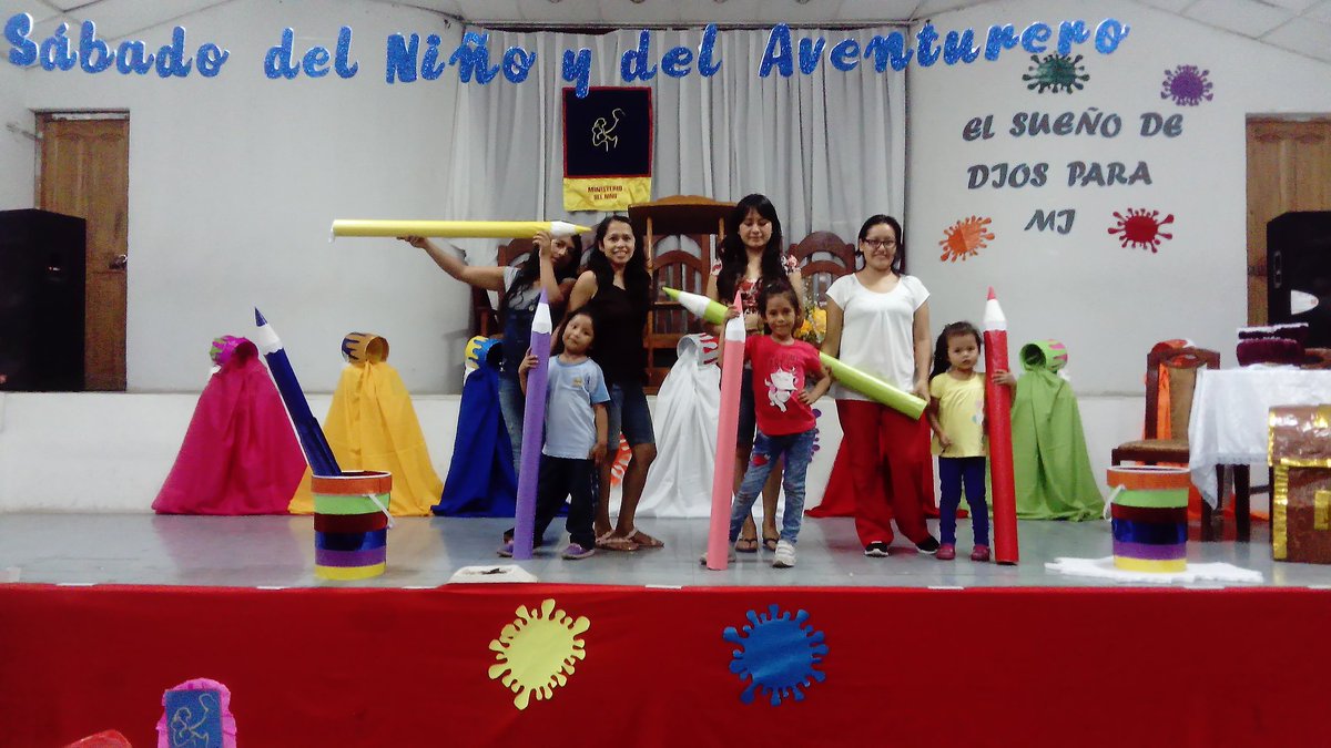 glendafmc's tweet photo. En la Convención "A" ya estamos listos para el sábado del niño y dia del aventurero @ElizabethLlemp2 @liatem @SuniWhitman @YudyVilladeRome @AdventistasMSOP #DiadelAventurero #DiaDelNiño https://t.co/6P1btWKPAN
