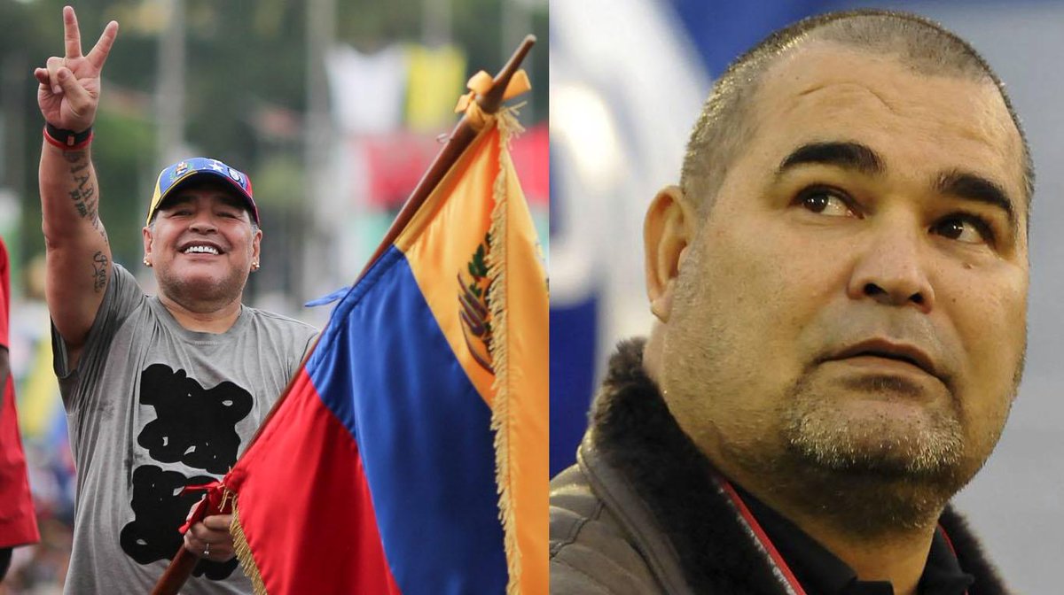 RevistaNbe's tweet image. #INTERNACIONAL
@JoseLChilavert_ “Diego Maradona respalda a Nicolás Maduro porque la DROGA no lo deja razonar”  #RevistaNBE