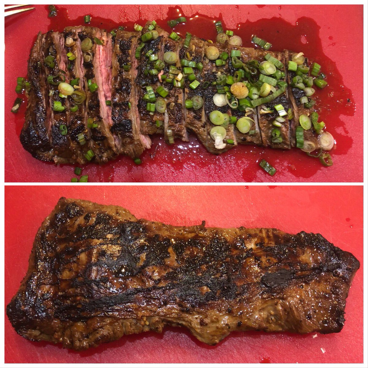Honey Soy Skirt Steak. 🤤