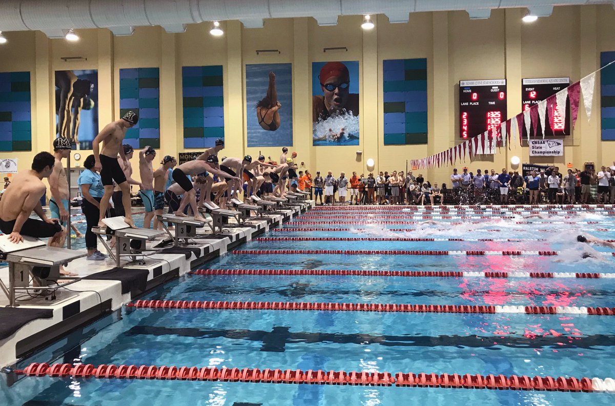 CHSAA's tweet photo. Fossil Ridge and Regis Jesuit ready to vie for 5A boys swimming title: https://t.co/9t5D96urKk by @EnnisWrites #copreps https://t.co/f6Tic5kS1B