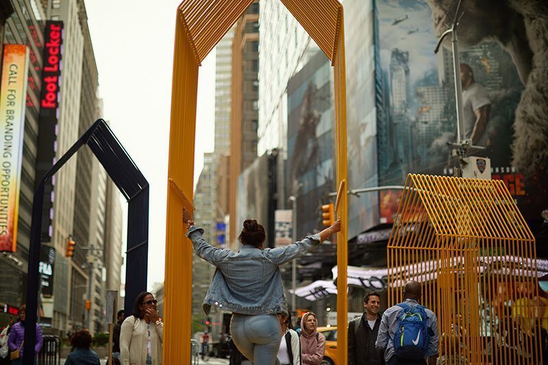 DesignApplause's tweet photo. 👀👉 @TimesSquareNYC design lab #TSqDL's solutions for an improved pedestrian from #NYC designers onto the #Broadway plazas #NYCxDESIGN https://t.co/rBDqJOw8NX @NYCxDESIGN https://t.co/k2prOfk6a5