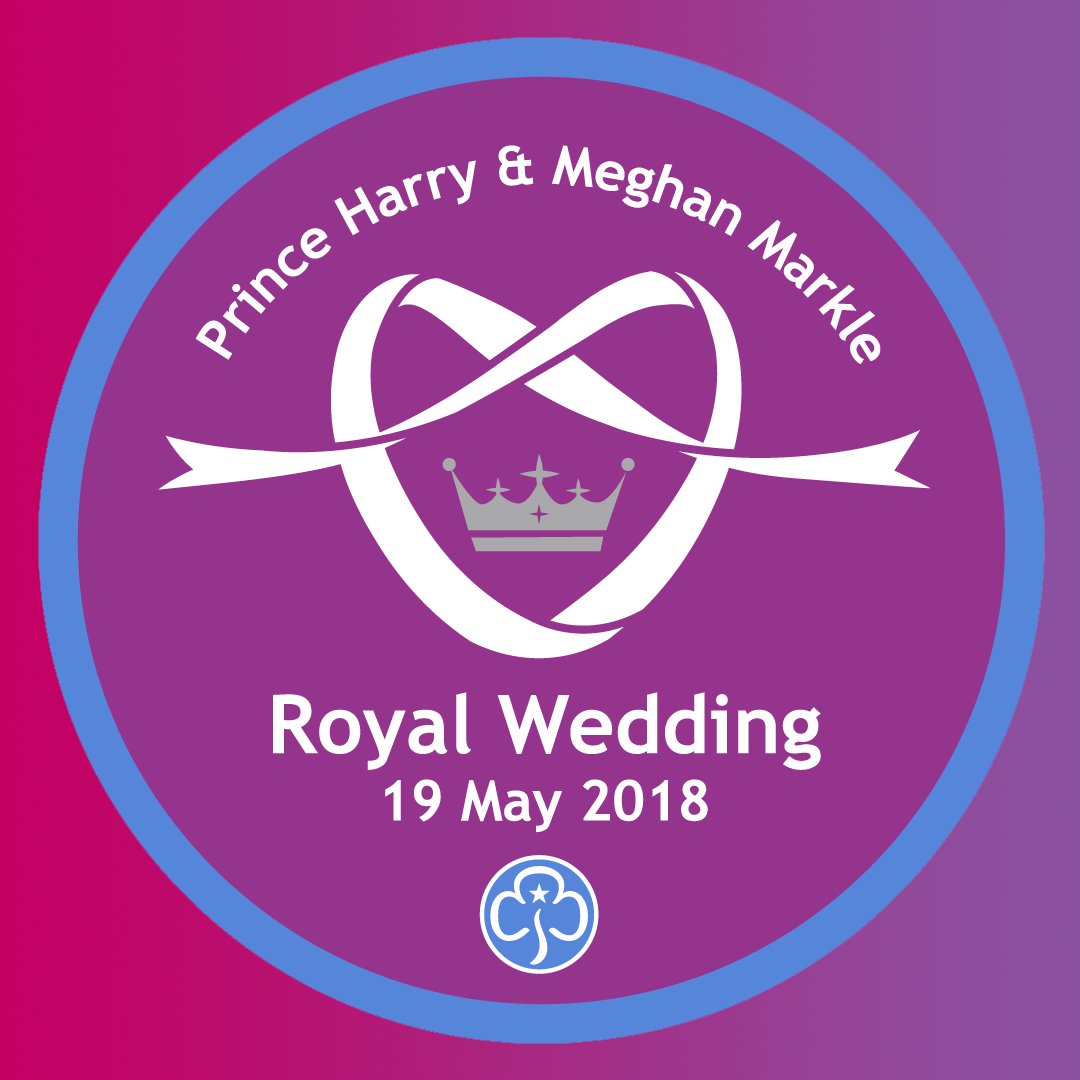 Congratulations to Prince Harry and Meghan Markle on their wedding day! 
Don't forget you can buy a limited-edition badge to remember the #RoyalWedding. Order yours by calling 0161 941 2237 on Monday - today we're celebrating! 🎉🎉🎉