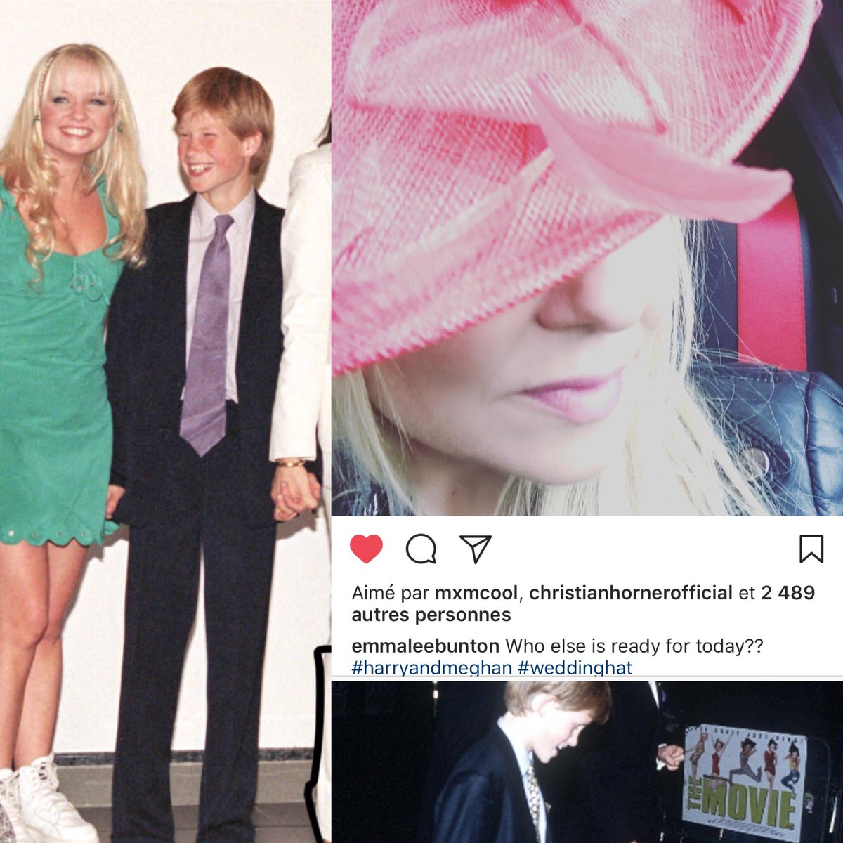 #weddinggoal when your teen’s favorite singer is coming to your wedding #HarryandMeghan #spicegirls #royal #love @EmmaBunton @PaulineBunton @SpiceGirlsNet