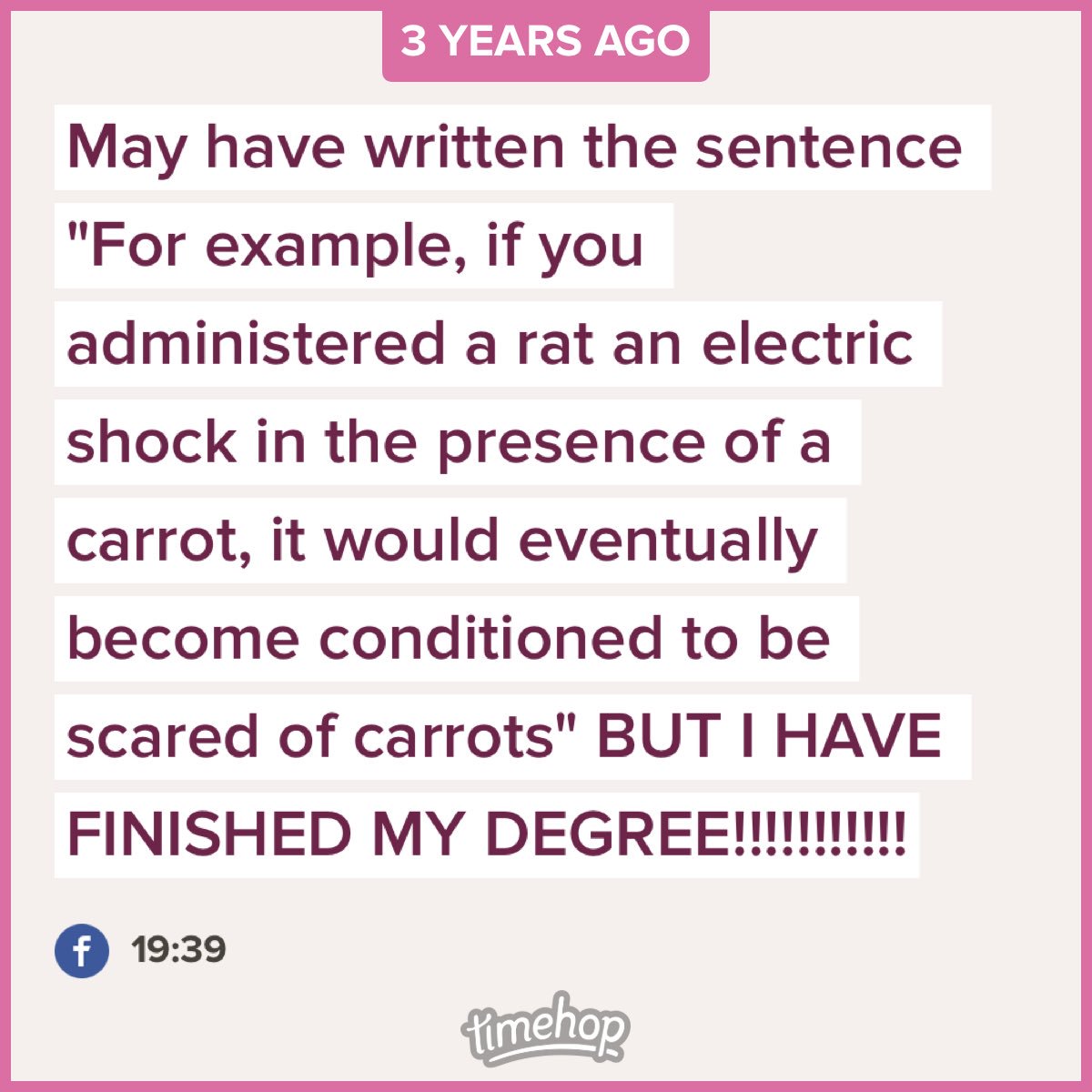 elliewhitt's tweet photo. ...and now they let me teach said degree... #exambrain #icandopsychme https://t.co/xVTtXOYOFc
