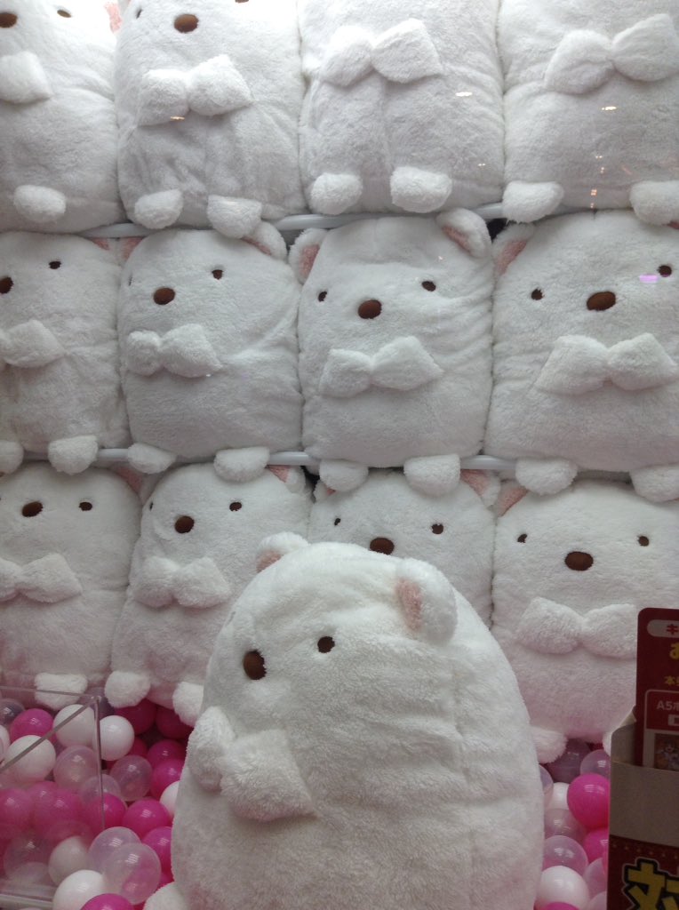 Gigo 赤羽 Ar Twitter 景品情報 すみっコぐらし ふわふわぬいぐるみxl プレミアム しろくま すみっコぐらし ふわふわの触り心地のしろくま登場 前回のとかげも大変人気でした 今回もディスプレイをご用意していますのでぜひ店頭にてお確かめください セガ