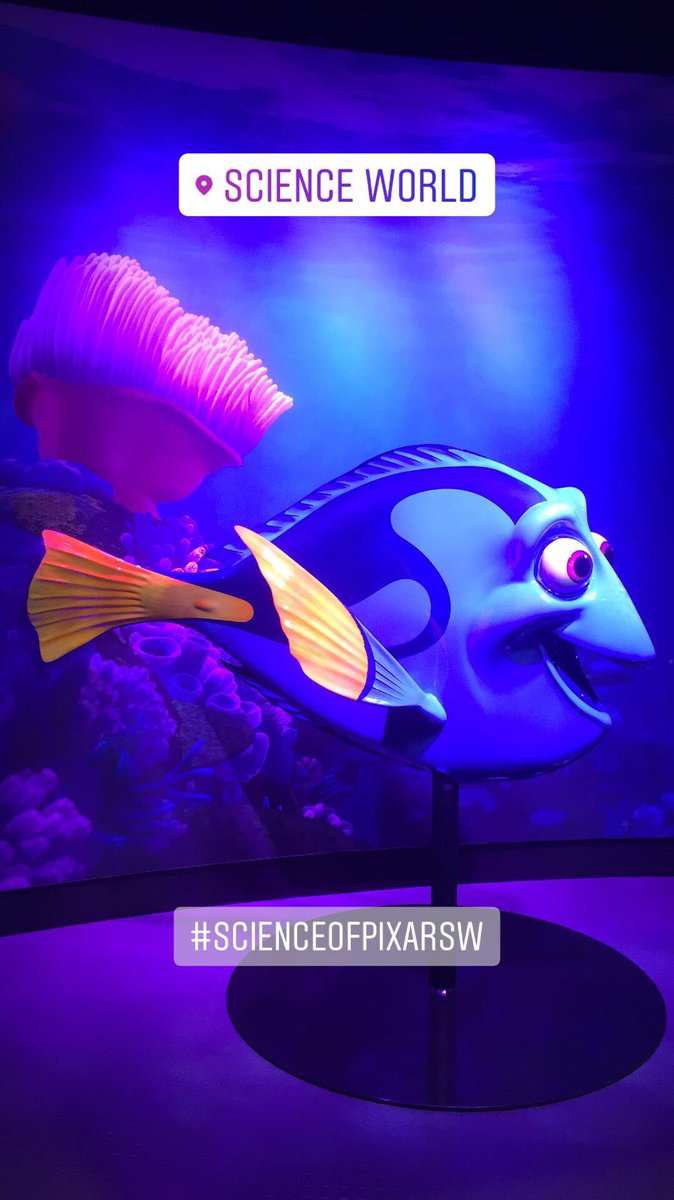 LarissaDundon's tweet photo. So much fun at the media preview of #ScienceOfPixarSW today, be sure to check it out starting tomorrow until January 2019 at @scienceworldca https://t.co/coIhGPKI0F