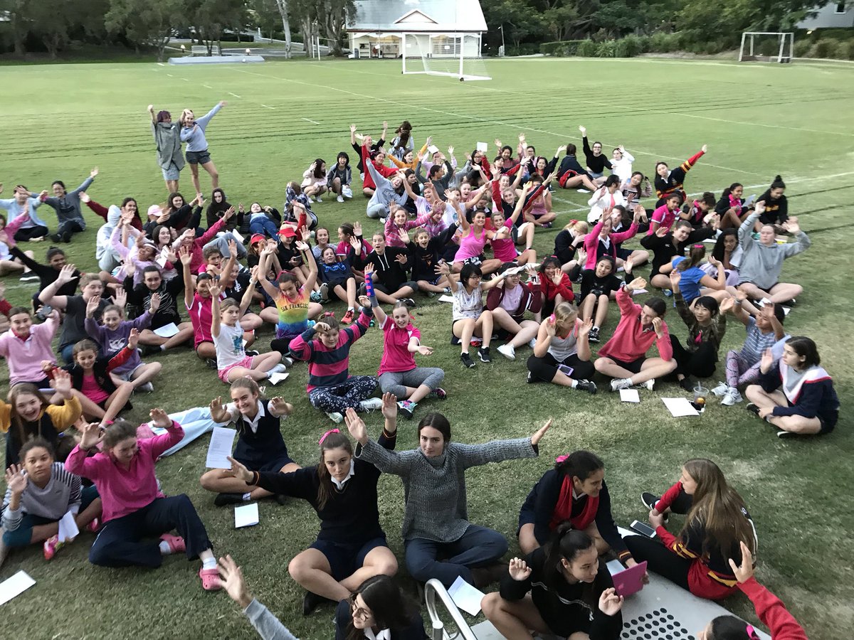 hildasboarding's tweet photo. Thanks to the efforts of Father Patrick we took Chapel to the great outdoors prior to #boardersrunaustralia #nationalboardingweek #boardingwhynot #whynotboarding #absa18 @austboarding https://t.co/Gf9nrWjjaL