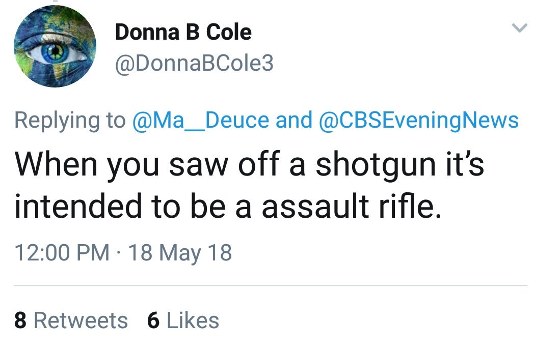 TheHorrorDude's tweet image. Liberals that don't know shit about guns should stop sayin' shit about guns.  I'm actually embarrassed for them.

No #GunControlNow!
#NoGunControl, period.

#MAGA #NRA