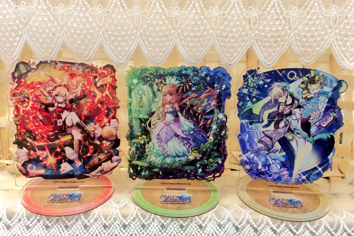 Happy Elements Shop בטוויטר 新商品情報 メルクストーリア からは アクリルキャラスタンド をご紹介 各1 0円 税 全42種 お1人様各2個まで 一部お品切れの種類がございます 大好評発売中 ショップブログ T Co Hg79l9tfsl ハピエレショップ