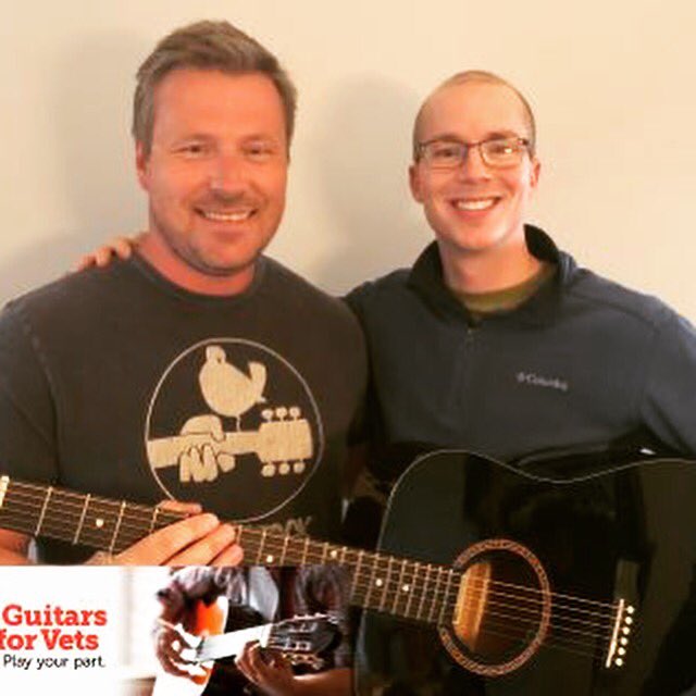 This guitar found a great home with Brent tonight <a href="/guitars4VETSCan/">Guitars 4 VETSCanada</a> !!