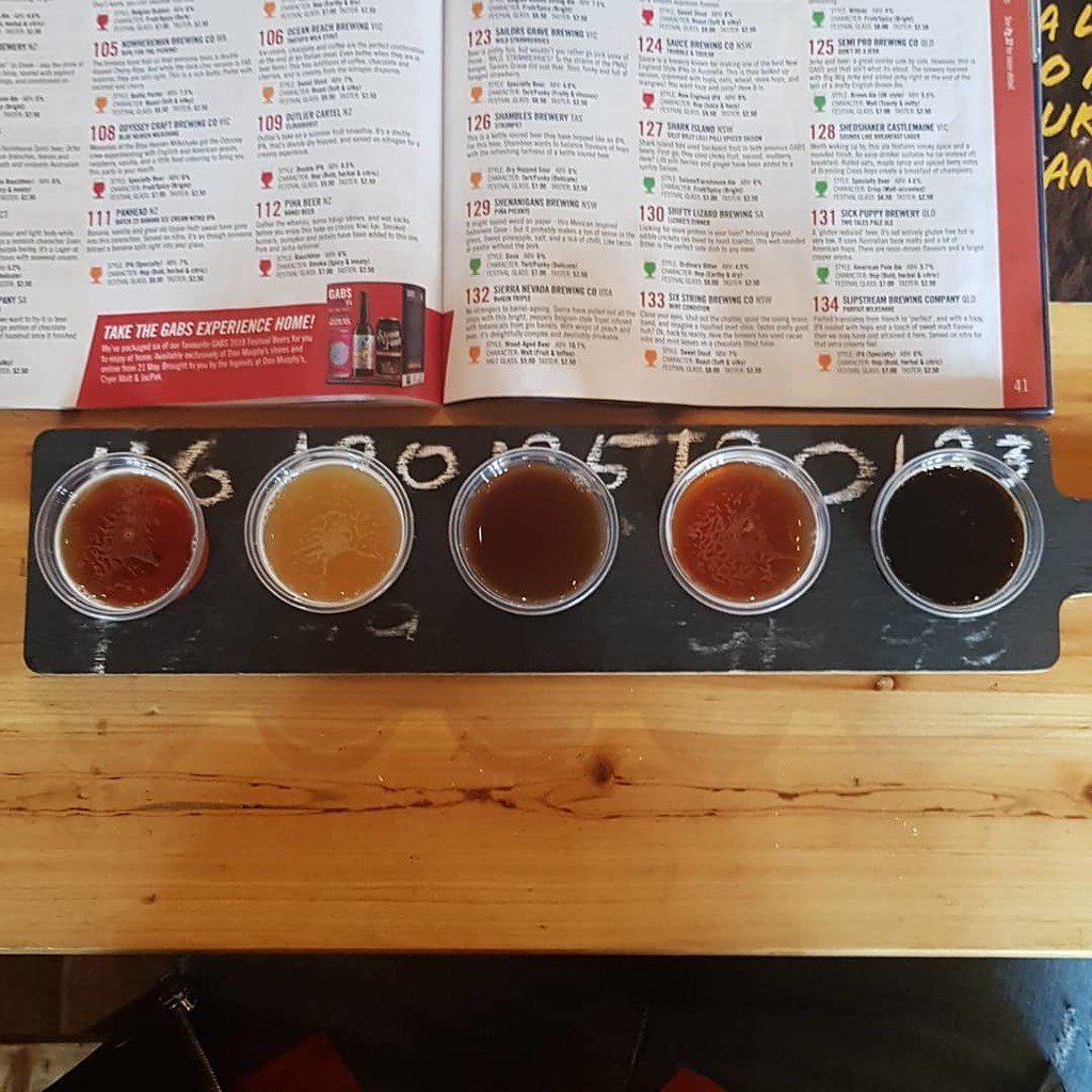 craigbaldie's tweet photo. Paddle number 4 at @gabsfestival impressed with the bees so far .
.
.
.
.
#beer #beers #craftbeer #beerlovers #beerlover.
#gabs #melbourne #gabs2018 #beerporn #instabeer #beers #beerfestival #goodbeerweek #melbournecraftbeer #beerfest #melbournedrinks #timeoutmelbourne https://t.co/rLUhJT7t60
