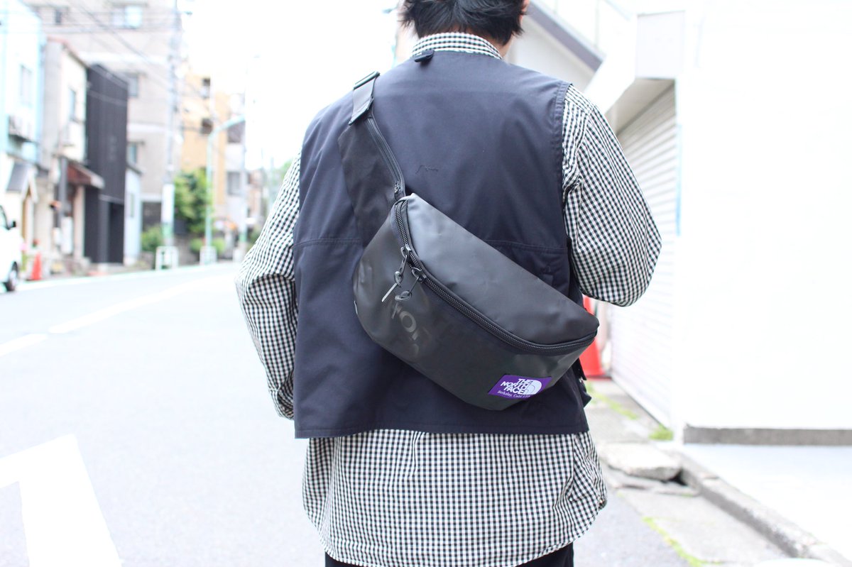the north face purple label waist bag
