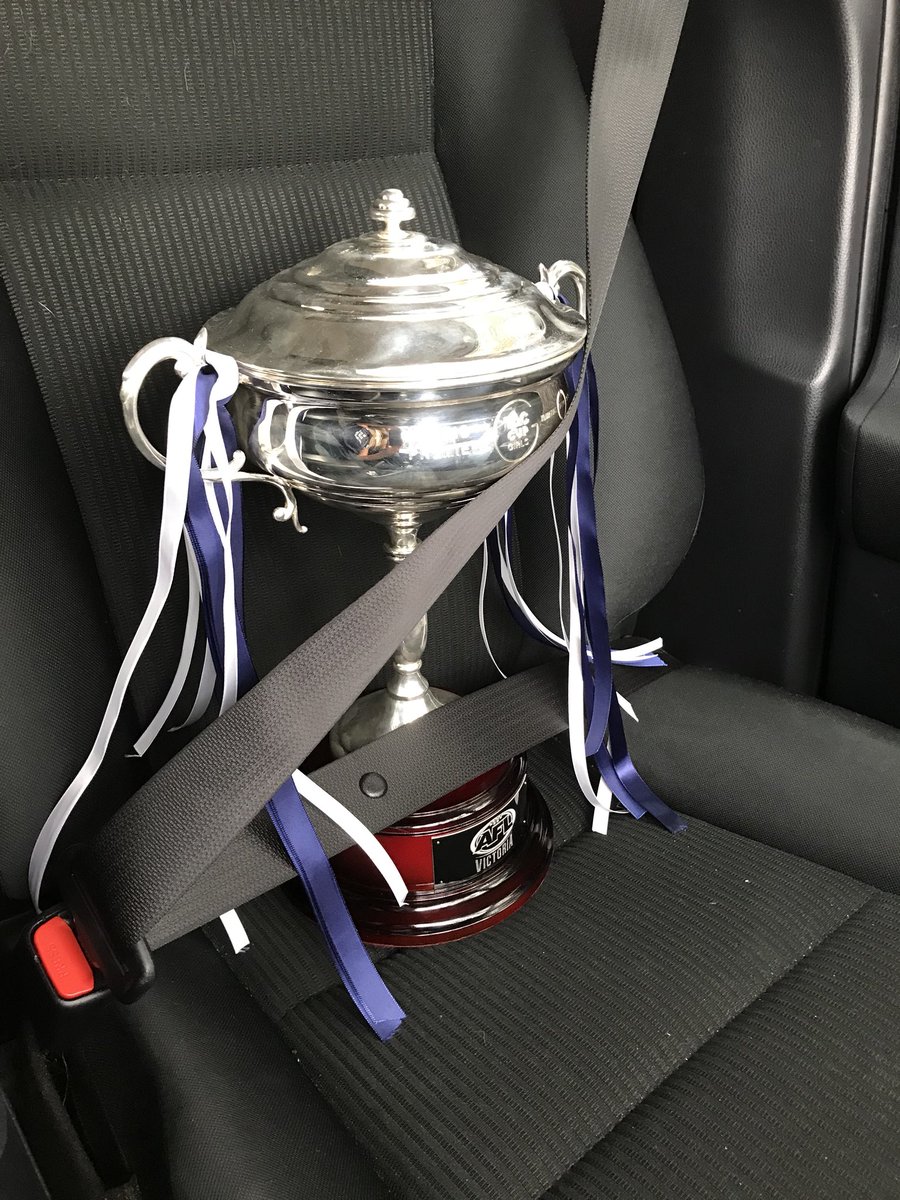 Bringing this baby safely back to where it belongs <a href="/GeelongFalcons/">Geelong Falcons</a> #premiers #TACCupGirls🏆 <a href="/jasonarmi3/">Jason Armistead</a> <a href="/nevdaf/">N Daffy</a> <a href="/AFLBarwon/">AFL Barwon</a>