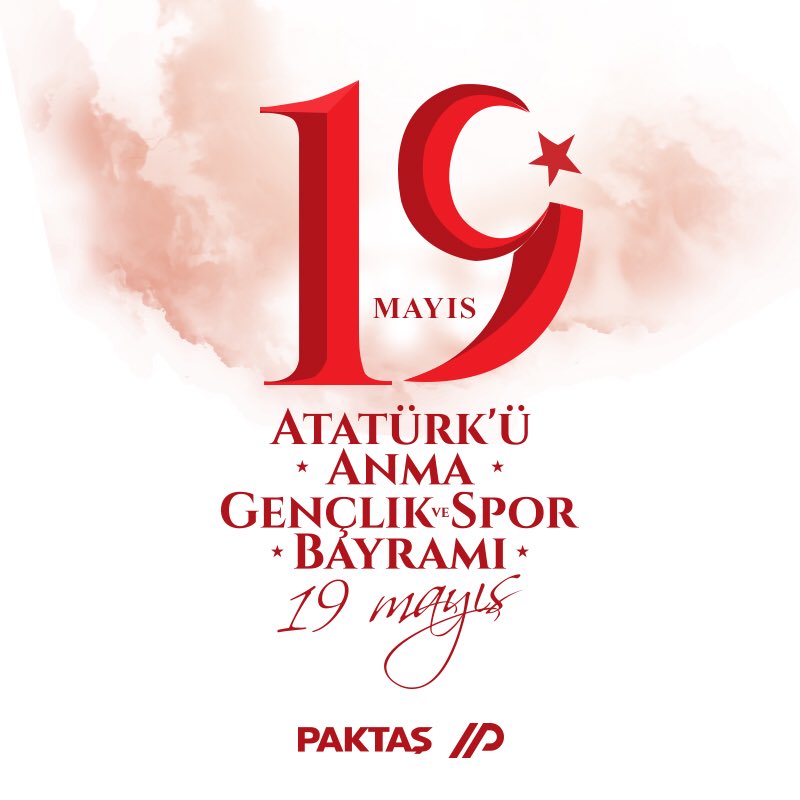 19 Mayıs Atatürk’ü Anma Gençlik ve Spor Bayramı Kutlu Olsun! #19Mayıs1919 #19Mayıs #MustafaKemalAtatürk #Atatürk