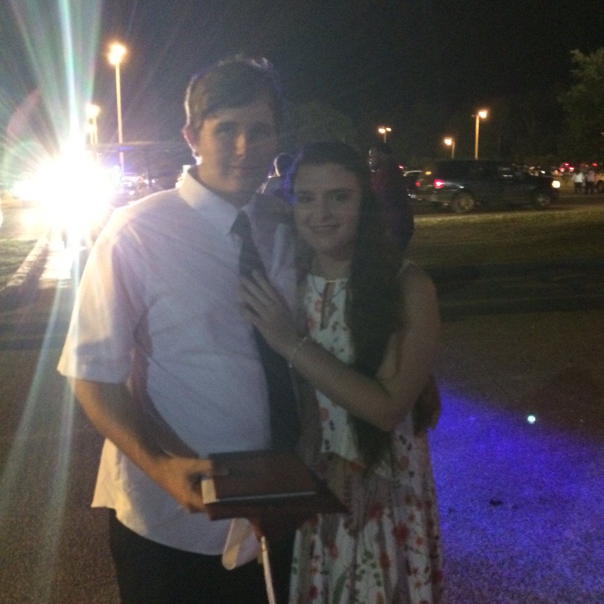 devilsliaison_'s tweet image. Ariel Jade and her boyfriend of two years Cody who also graduated