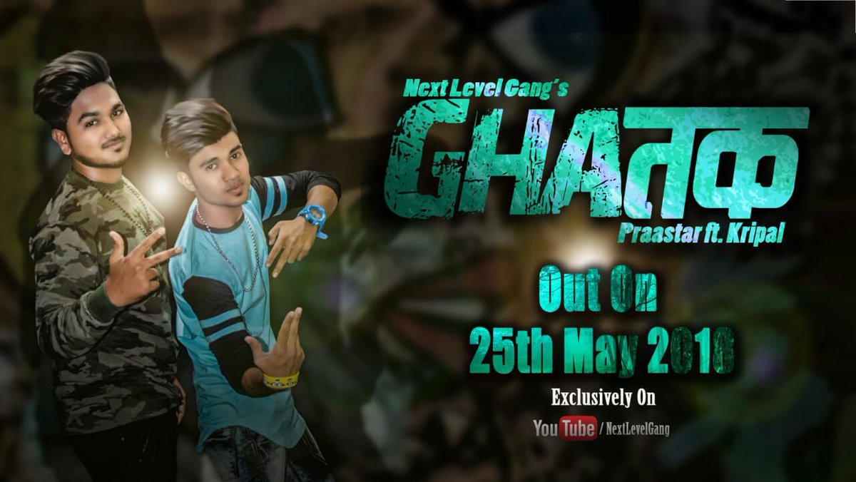 Kuldeep46152925's tweet photo. #Another_Big-#Banger
#This_Time_Desi_Hip
#Hop_Rapsong "#Ghatak".
#Is_Releasing_On_25th_May_2018.
#6_Days_To_Go
#And_Plz_Subscribe_Like_Share
#Next_Level_Gang_YouTube_Channel.
#Praastar_X_Kripal
#Next_Level_Gang
#Sidd_Music
#SL_Production https://t.co/I3GHXDq65s