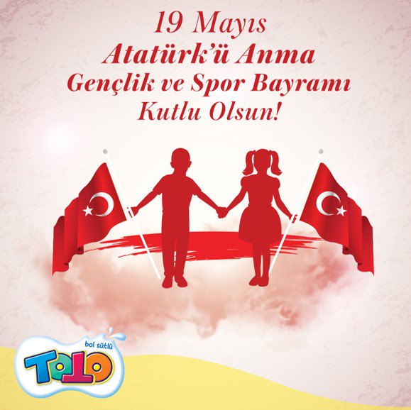 TotoTurkiye's tweet photo. Gençlere değer veren, onları en iyi şekilde yetiştirerek yarınlara hazırlayan uluslar, geleceğe güvenle bakabilirler. 19 Mayıs Atatürk’ü Anma Gençlik ve Spor Bayramı kutlu olsun! #19Mayıs1919 https://t.co/J1VvVRgLAm