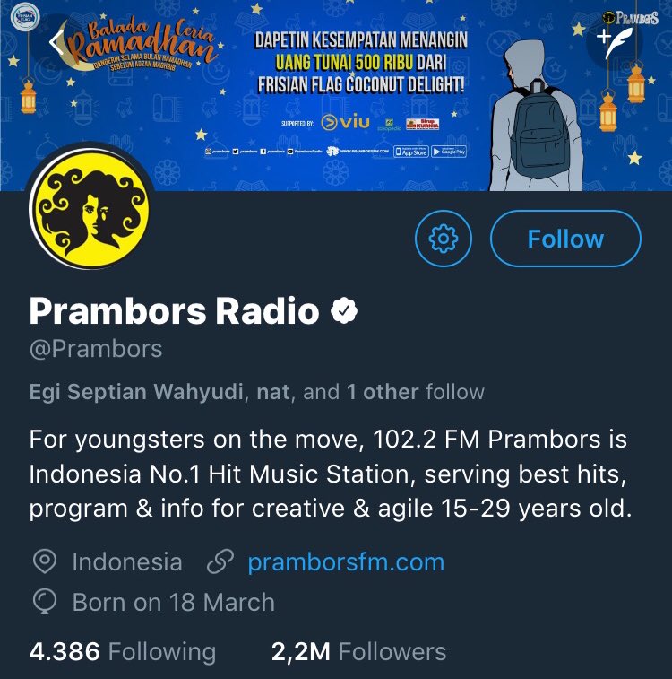 prambos on feedyeti com chart prambors