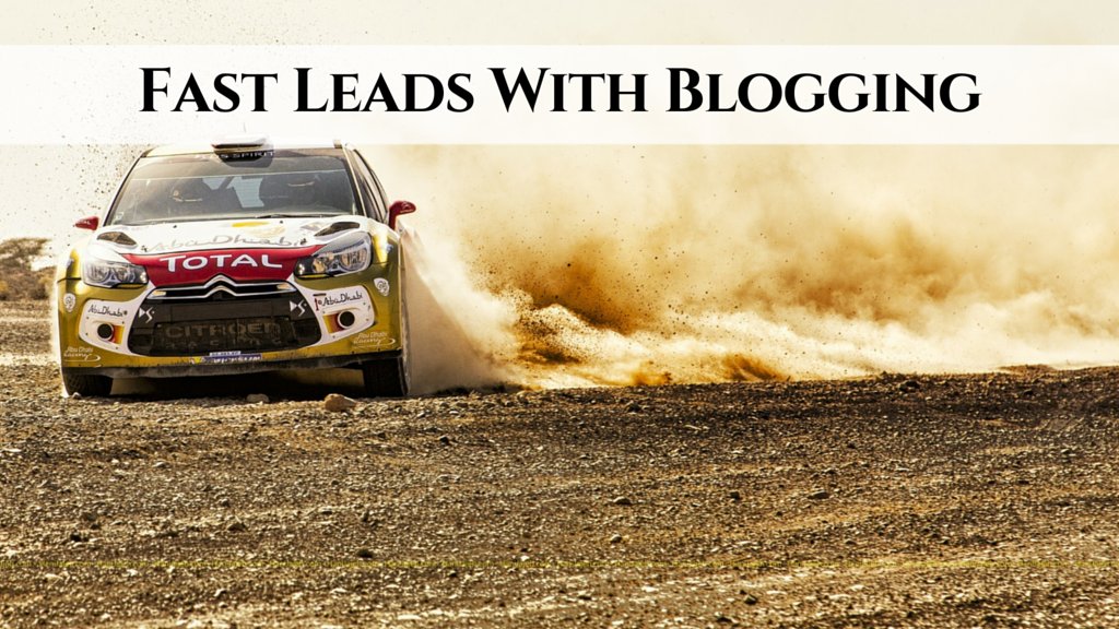 Fast Leads With Blogging #leads #leadgeneration #blog #blogging #networkmarketing => bit.ly/28TsXvK