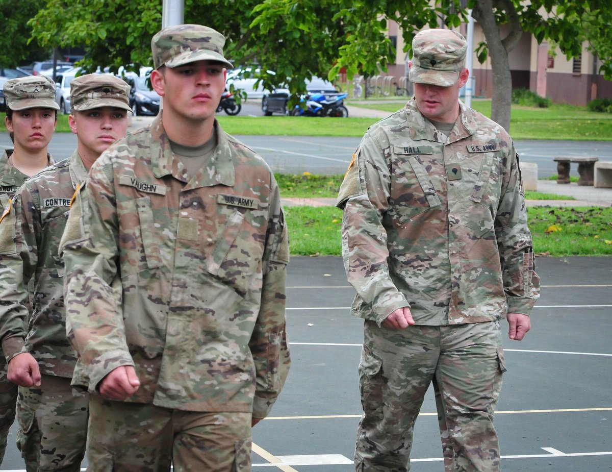 8thTSC's tweet photo. 8TSC Best Warrior competition continues-board event Monday and we’ll find out the winners Tuesday. Events this week included APFT, 12 mile road march, D&amp;C, media interviews and the range @130thEngBde @USARPAC https://t.co/FSP4hYazXG