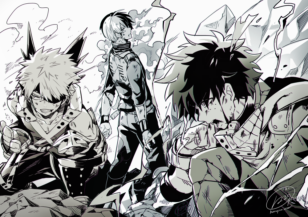 harupico_lemon's tweet photo. 起源　／mha https://t.co/jEhnakRKeL