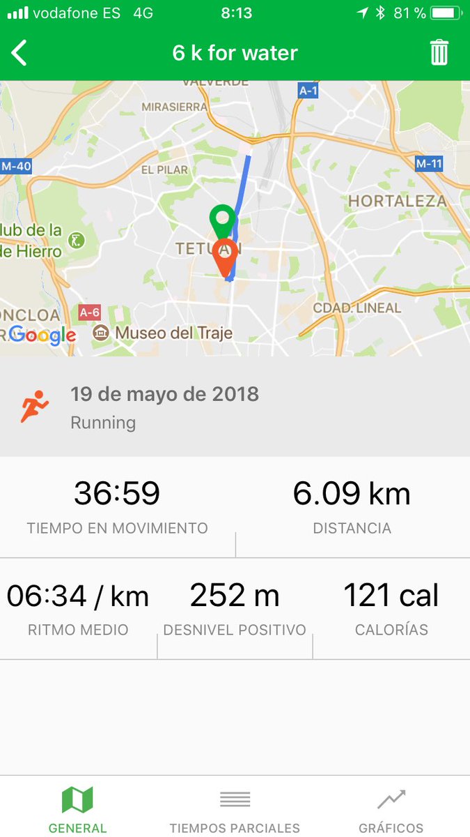 MarinaSalUr's tweet photo. #6KforWater ¡todo suma! ¡Todo cuenta! @kinendu ¿alguien se apunta a unos kilómetros por la tarde? 💪🏻☺️ https://t.co/DUAX0HMp0J