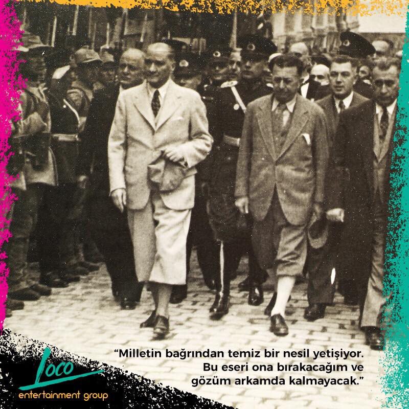 GroupLoco's tweet photo. 19 Mayıs Atatürk’ü Anma, Gençlik ve Spor Bayramı kutlu olsun. #19mayısatatürküanmagençlikvesporbayramı #19mayıs https://t.co/U3UbL7CoL3