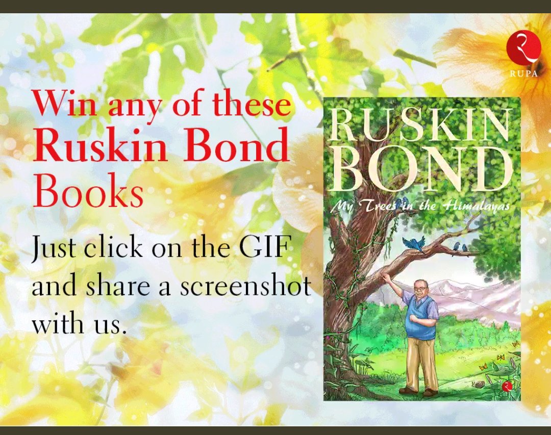  Happy birthday Mr Ruskin Bond 