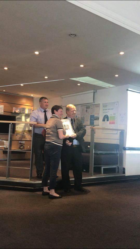 LittleboroughRU's tweet photo. Massive well done to our CEO @katieb1811 on her England Rugby National Volunteer award for her services to rugby. Thanks Kate for all you do!! https://t.co/03kybFnpR6