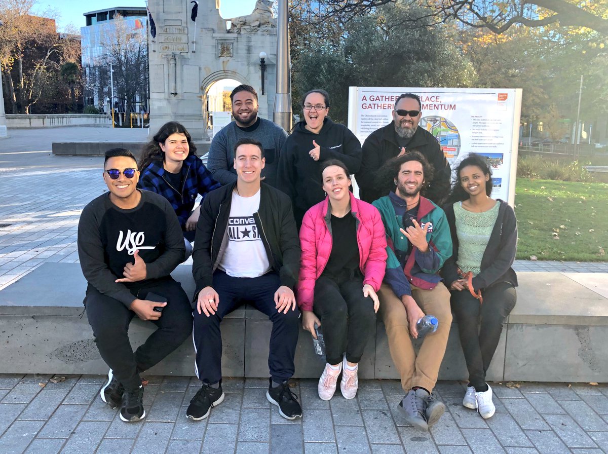 JonsRaela's tweet photo. Ship for World Youth Leaders 29 gathering in Christchurch this weekend. Awesome to get out and do volunteering work within the community today. Always serve with love 😘 #SWY29 #WorldYouthLeaders https://t.co/Bzimw2zD3b