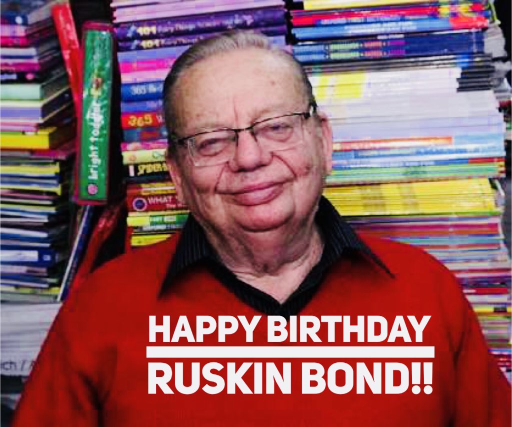 Happy Birthday Ruskin Bond! 